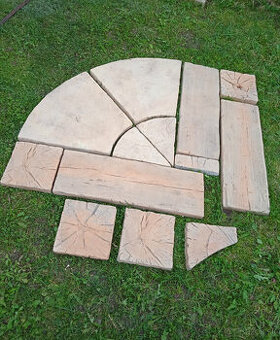 Betónová dlažba Stavebnica/Poloblúk