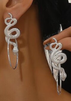 luxusné náušnice had