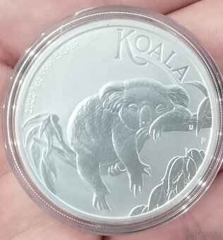 Strieborné mince Kookaburra 2022