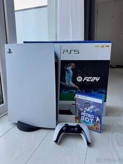 Sony PlayStation 5 (s mechanikou) + Hra Astro Bot