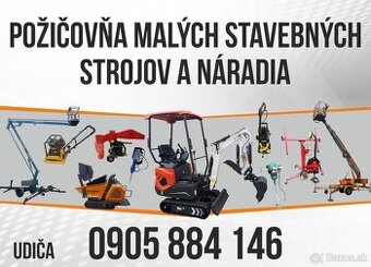 Požičovňa malých stavebných strojov a náradia