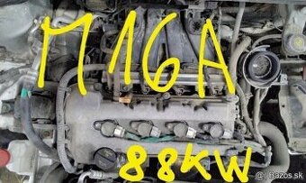 SUZUKI SX4 1.6 2010 88kW predám motor M16A DVERE a iné diely