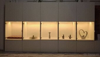 Obývacia stena s osvetlením