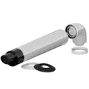 komin vyhadzovaci na kotol ariston koleno 60/100