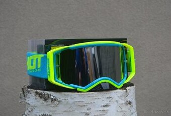 Lite SHOT kvalitné okuliare modro žlté fluo