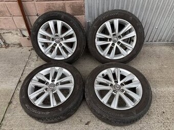 15" Elektrony VW 5x100 s pneu 185/60 R15