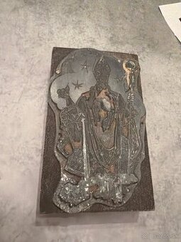 Predam original štočok- matricu sv. Mikulaša