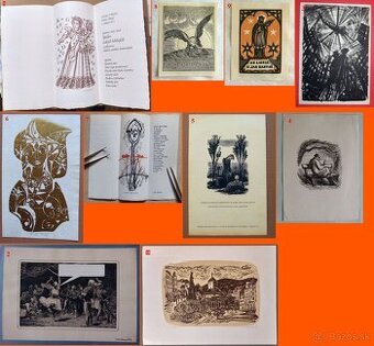 Súbor drobnej grafiky, 10. kusov.