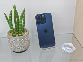 iPhone 15 Pro 256GB Blue Titanium (eSIM) ZÁRUKA