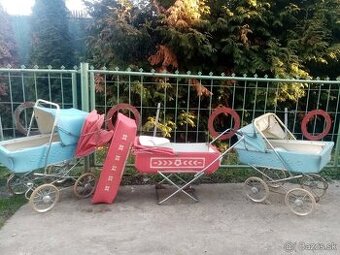 Predám staré detské kočíky v nálezovom stave
