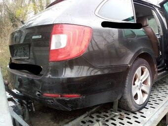 Predam diely skoda superb2 combi hneda metaliza