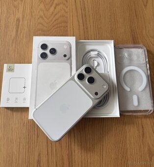 iPhone 17 Pro 256 gb Silver - komplet príslušenstvo , záruka