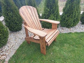 Záhradné sedenie, Lavicka,Adirondack,drevené kreslo z masívu