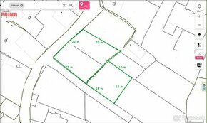 ID 2996 Predaj: Pozemok 848 m2, Višňové