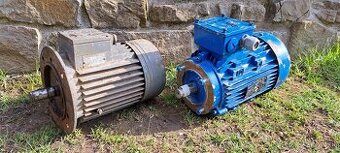 Predam prirubove elektromotory MEZ Mohelnice 1,5 kw, 1410 ot