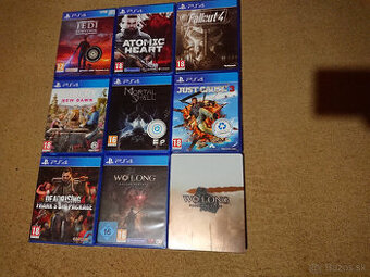 Predám hry na PS4