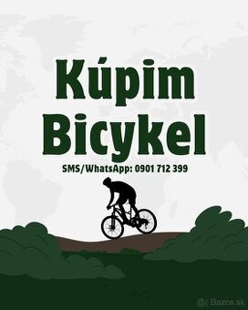Kúpim horský bicykel (aj s chybami) – okolie BA