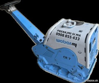 Prenajmem vibračnú dosku, žabu WEBER CR7CCD (477 kg, 65 kN)