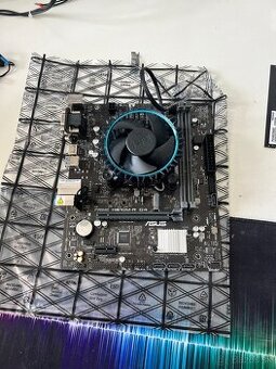 Základna doska Asus H610M-R D4 + Intel i3 12100F