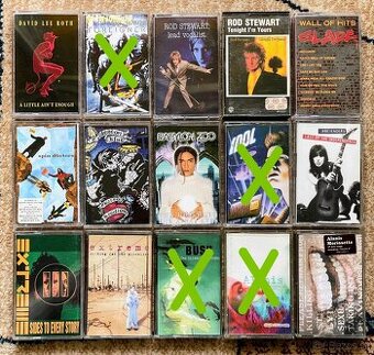 MC originál kazety - Pop, Rock