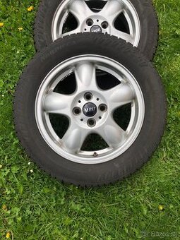 Mini Cooper 4x100 alu disky+zimné