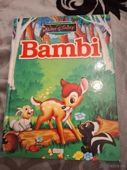 Walt disney kniha luxus bambi