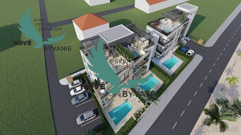 Chorvátsko- Exkluzívna novostavba len 50m od mora - Sukošan