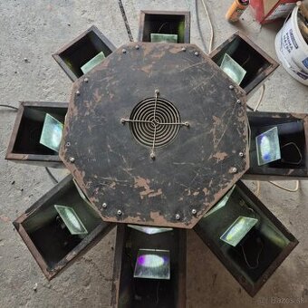 ⭐ Profesionálny 8 ramenný svetelný efekt Asterix