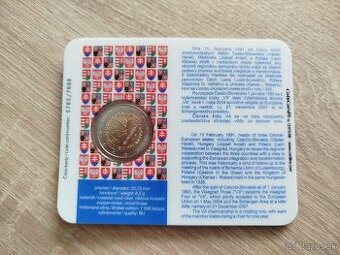 2€ minca karta Slovensko 2011 Vyšehrad coincard