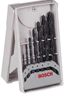 BOSCH sada vrtákov 7 dielna HSS-R