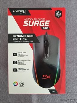 ÚPLNE NOVÁ Herná myš HyperX Pulsfire