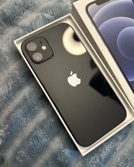 Iphone 12 64GB black - 100% batéria