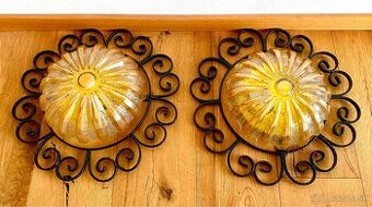 Staré stropní osvětlení 2 kusy