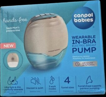 Odsávačka mlieka canpol babies hands free