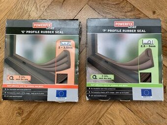 Predám tesnenia na okná Powerfix Profi, E-profil a P-profil