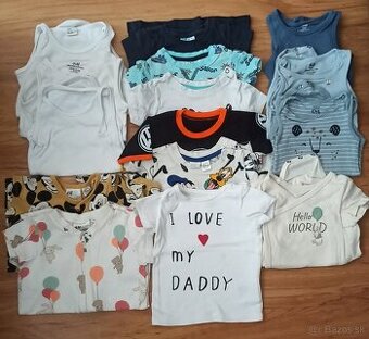 Balík letného oblečenia v.74 pre chlapčeka