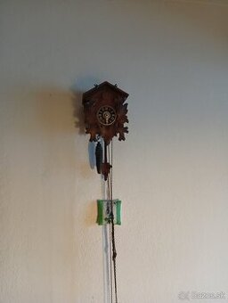 Predám pravý krištáľový luster a obraz, hodiny