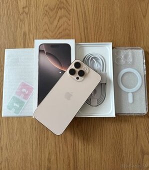 iPhone 16 Pro Max 256 gb Desert Titanium v zaruke