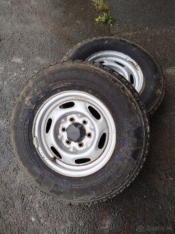 Disky 6x139,7 + Pneu 235/75 R15 Ford Ranger