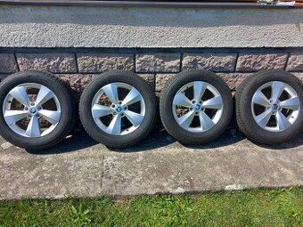 Predám zimné 17" Al disky Škoda Kodiaq 215/65 R17