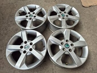 5x112 r16 ET50 x 6,5J elektróny originál ŠKODA