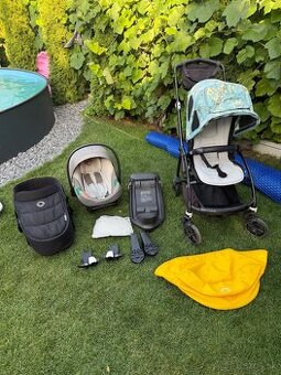 Bugaboo bee6 all black + príslušenstvo