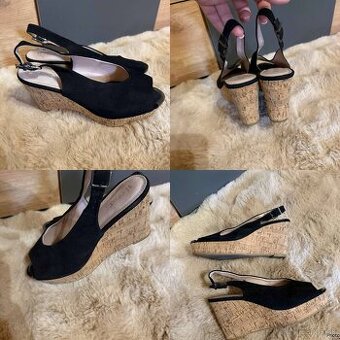 next stylove topanky-sandale na plnej platforme