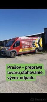 Preprava tovaru,sťahovanie nábytku,vývoz odpadu - 1