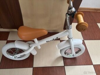 Detské odrážadlo bicykel Milly Mally Marshall White