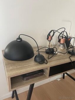 Predám moderné závesné lampy – set 3 kusy