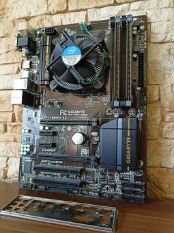 Starší herný základ i5-4460, Gigabyte GA-H87-HD3, 8GB DDR3