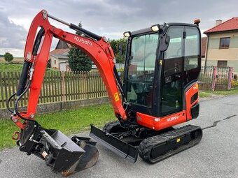 Minibagr Kubota KX019-4 hyd.podvozek/ hyd.svah/ 2t