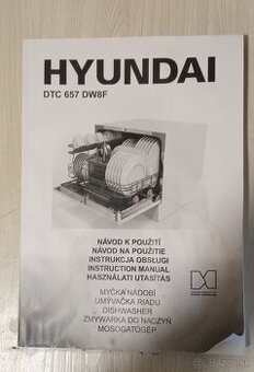 Umývačka riadu Hyundai DTC 657 DW8F – záruka do 2028 ---
