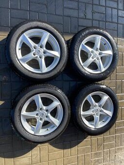 Alu zimná sada 5x112 r15 Dunlop 215/60 R16